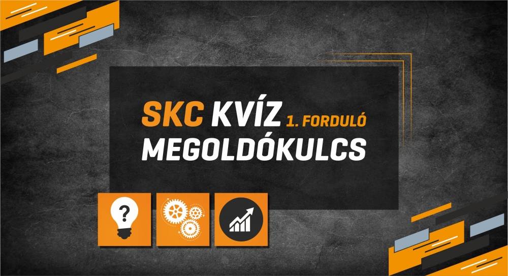 Megoldókulcs: SKC Kvíz – 1. Forduló